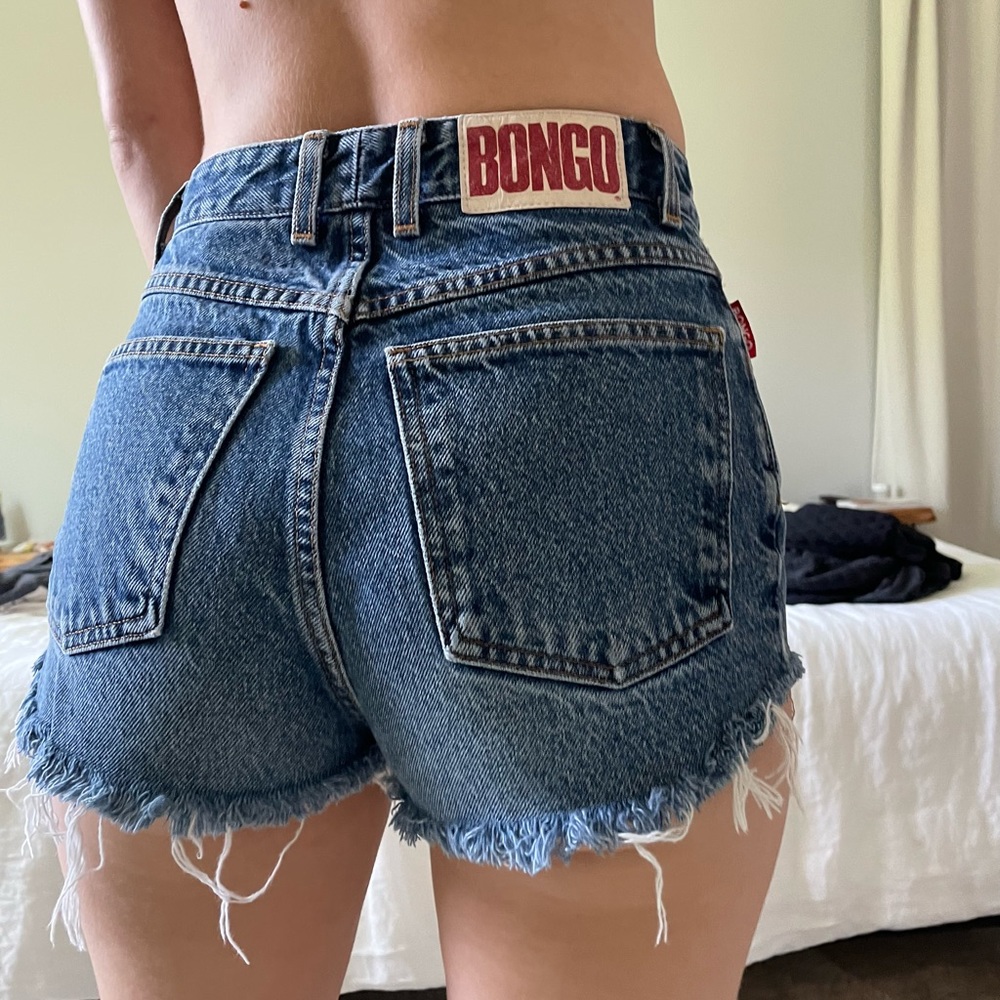 Bongo Vintage Cutoff High Waist Short Shorts Sz 26